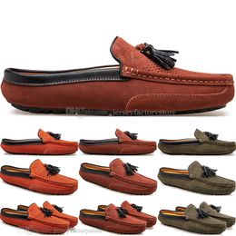 Frühling Sommer Neue Mode Britischen Stil Herren Leinwand Casual Pea Schuhe Hausschuhe Man Hundred Freizeit Student Männer Lazy Drive Überschuhe bequem Atmungsaktiv 38-47 2162