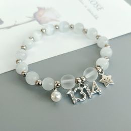 11 Styles Opal Bears Diamond Beaded Strands Bracelet Men Women 1314 Girls Girlfriend Couple Gift Jewellery Strands Bracelets Accessories