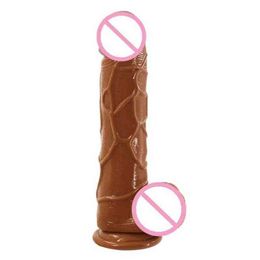 Nxy Dildos Dongs Dildo Realistic Dildo Strap-on Penis Adjustable Strapon Sex Toys for Lesbian Women Couples Suction Cup Dildo Pants 220426
