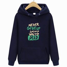 Men's Hoodies & Sweatshirts Spring And Autumn Men's Women's Hooded Sweater Letter Printing Series Leisure Sports Long-Sleeved Street