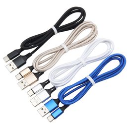 Type C Charger Cables Braided Micro USB 2.0 Sync Data Charging Cord 1m 2m 3m for Samsung Xiaomi LG Android Phone