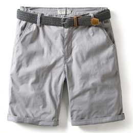 Summer NEW 100% Cotton Solid Shorts Men Casual Beach Men Shorts 10 Colors High Quality Elastic Waist Shorts Male Short T200718