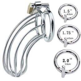 Cockrings Metal Rings Goods For Adults Sex Toys For Men BDSM Cock Anti-Off Ring 220823