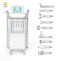 Plasma skin lift microdermabrasion machine ultrasonic skin scrubber hot/cold face equipment