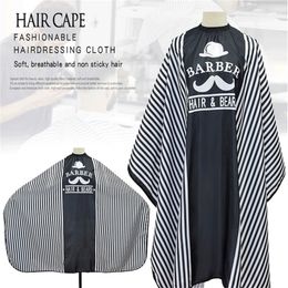 Professional Waterproof Hair Styling Cape Nylon Haircuting Salon Cape Gown Hair Salon Barber cape Cutting Hair Apron 220621