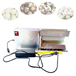 Quail Egg Shelling Machine Electric Peeler Stainless Steel Automatic Remove Huller Machine