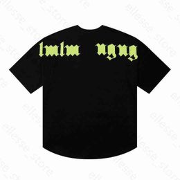 Tees Tshirt Ummer Fashion Mens Womens Designers t Shirts Long Sleeve Palms Tops Luxurys Letter Tshirts Clothing Short Sleeved 16