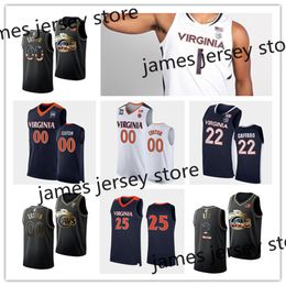 2022 NCAA Custom UVA Virginia Stitched College Basketball Jersey 59 Danny Caracciolo 83 Josh Clifford0 Joe Comer 0 Kendall Cross 26 Devin Drrington 0 Ethan Davies