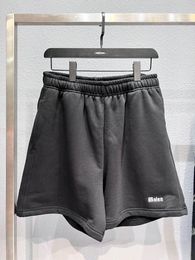 Men's Plus Size Shorts with cotton printing and embroidery,Triangle iron 100% replica of European sizeCotton shorts e3w