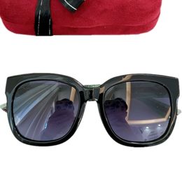 LUX Star/Model 034 Oversized Gradient Sunglasses UV400 Unisex Fashion multi-color strip lightweight plank square fullrim goggles55-18-145 fullset case