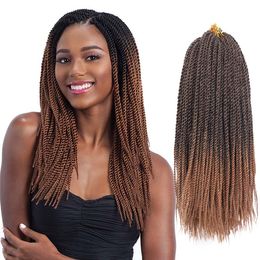 Senegalese Twist Crochet Braid Hair African Styles Natural Twist Synthetic Hair Synthetic Braiding Hair