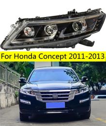 Car Lights For Honda Concept 2011-2013 LED Turn Signal Headlight High Low Beam Running Lights