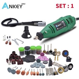 180W Electric Grinder Mini Tool Engraving Dremel Electric Tools Power Rotary Pen DIY Machine Grinder Tool Rotary Grinding Drill 201225