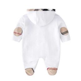 Neugeborene Baby Mädchen Kinder Designer Schöne Infant Overalls Kleidung Set Baby Strampler Frühling Herbst Baby Jungen Kleidung Neue Strampler Baumwolle