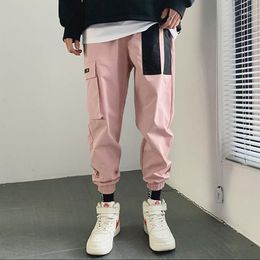 pink mens cargo pants