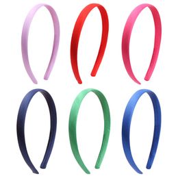 Kids Handmade Sports Headband 1.5cm Baby Girls Luxury Hair Accessories Colourful Simple Hair Sticks Wholesale 0 91xt E3