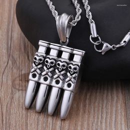 Pendant Necklaces Men 's Titanium Steel Creative Cross Retro Personality Accessories People Jewellery WholesalePendant