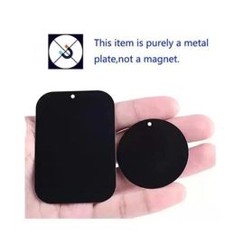 Universal Metal Plate for car phone holder Magnetic Mounts smartphone Holders Replacement Round/Square In Stock