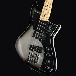 Player Plus Active Meteora Bass Maple Fingerboard Silverburst electric guitar