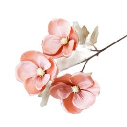 ONE Faux Flowers Long Stem Magnolia Simulation Autumn Magnolias for Wedding Centrepieces 9 Colours Available