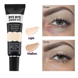 full coverage waterproof concealer 12ml light medium dark circle matte eye shadow primer