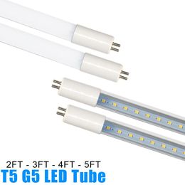 Driver Inside AC85V-265V input G5 Base Tubes Fluorescent Tube Lights Fixture Replacement AC110V