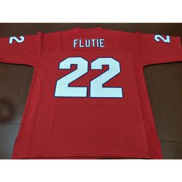 Mit Custom Men Youth women Vintage New Jersey Generals #22 Doug Flutie Football Jersey size s-4XL or custom any name or number jersey