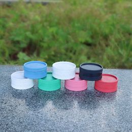 pipe New 56mm degradable plastic smoke grinder 2-layer plastic grinder