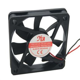 Wholesale fan: HG6010S12H 6mm 6010 12V power supply chassis, medical equipment, thin cooling fan