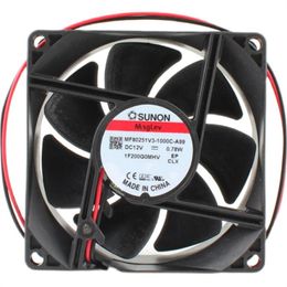 Original sunon mf80251v3-1000c-a99 8025 12v0.78w two-wire silent fan