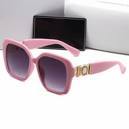 4378 large square frame sunglasses personality European and American men and women with sunglasses