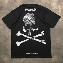 Herren T-Shirts Luxus Männer Mastermind Mmj Schädel Bone World T-Shirts T-Shirt Hip Hop Skateboard Parkour Street Baumwoll Tee Top N347men's