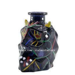 Hot Smpkiing Pipes multi - Colour skull bottle PIPE with Tobacco pipe cigarette accessories 6 style