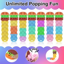 Squidopop Fidget Toys Suction Cup Square Pat Pat Silicone Sheet Children Stress Relief Squeeze Toy Antistress Soft Squishy C659