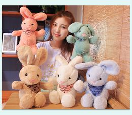 Stuffed Animals toys & plush Cute 38cm Scarf bunny plush toy