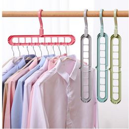 Magic Hanger Organiser Space Saving Dorm Room Essentials Multifunctional Non Slip Hangers for Wardrobe Heavy Clothes