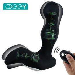 Powerful Prostate Massager Anal Vibrator Wireles Remote Control Vibrating Plug Butt Plugs sexy Toy For Men Adult Masturbator