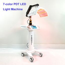 High end PDT light therapy LED machine for wrinkle and acne removal 7 Colour photon led skin rejuvenation