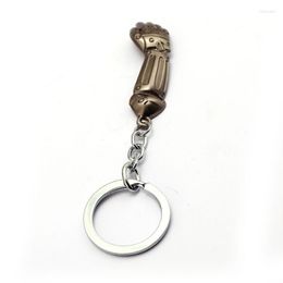 Keychains Anime Fullmetal Alchemist Keychain Edward Steel Arm Key Chain Ring Holder Pendant Llavero Chaveiro LogoKeychains Forb22