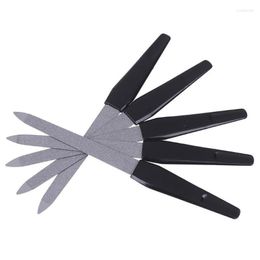 Nail Files Stainless Steel Set Professional Double Sided Scrub Metal Edge Manicure Grooming Beauty Pedicure Tool Prud22