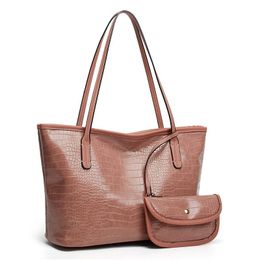 HBP Composite Messenger Handbag Purse New Designer Bag High Quality Fashion Crocodile Pattern Two in One Combo Handbags