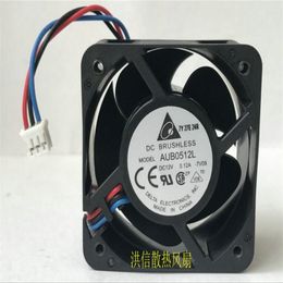 Delta 3-wire silent cooling fan 5025 AUB0512L-7V09DC12V 0.12A 50 * 50 * 25 mm