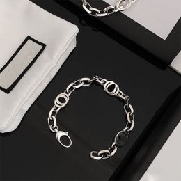 Designer Unisex letters Bracelet Cuff Bangle Men Women Stainless Steel cJewelry Women High Quality Hip-hop Bracelets
