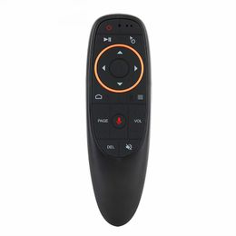 G10s Fly Air Mouse Wireless Remote Controlers 2.4GHz Mini For Android Tv Box With Voice Control For Gyro Sensing Game