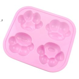 Baking Moulds DIY Handmade Aromatic Soap Cat Claw Mousse Cake Mould Chocolate Mould Easy To Demould BBE14139