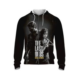 Men's Hoodies & Sweatshirts The Last Of Us Game 3D Printed Sweatshirt Men Women Fashion Cosplay Zipper Hoodie Harajuku Streetwear Jacket Uni