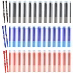 Gel Pens 51Pcs/Set Kawaii Erasable Pen Refill Rod Blue Black Red Ink 0.5mm Washable Handle School Writing StationeryGel