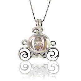 glass locket jewelry Canada - Pendant Necklaces 1PC Memory Locket Necklace Fillable Jewelry Cremation Glass Urn