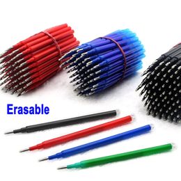 5Pcs30Pcs Erasable Gel Pen Refill 07mm Replacement Office School Writing Stationery Accessory 8 Colour Ink Washable Handle Rods 220714