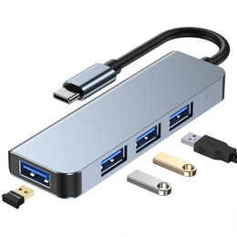 4 In 1 USB-C naar USB 3.0 en 2.0 Hubs-adapter voor pc-computer desktop laptop